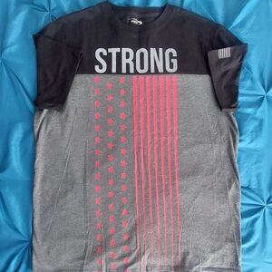 MTA Sport Black and Gray Short Sleeve Tee